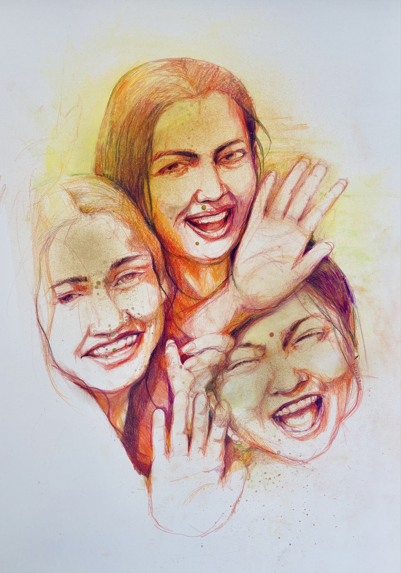 Original Watercolour XXII by Brindarica Bose