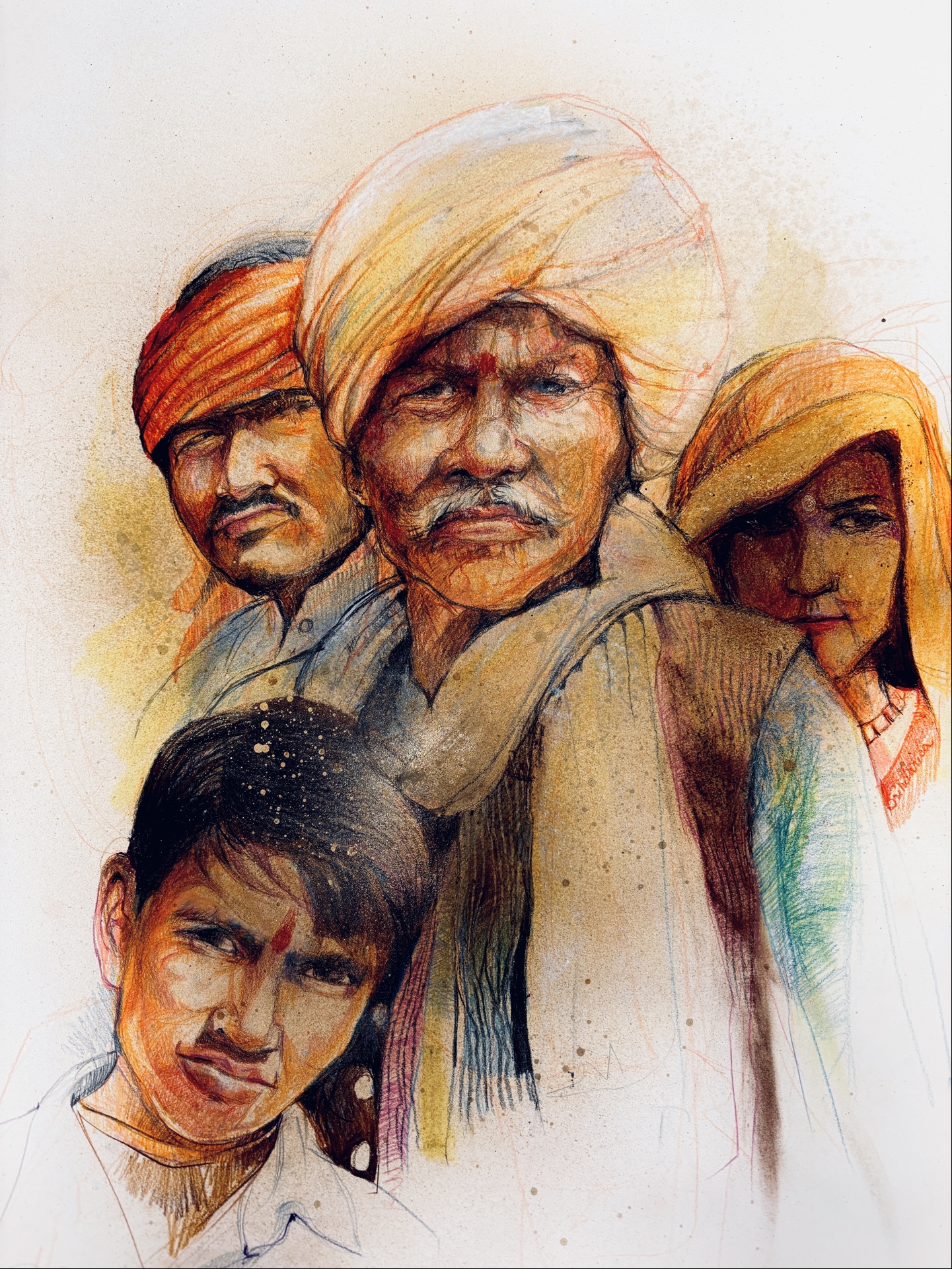 Original Watercolour XX by Brindarica Bose