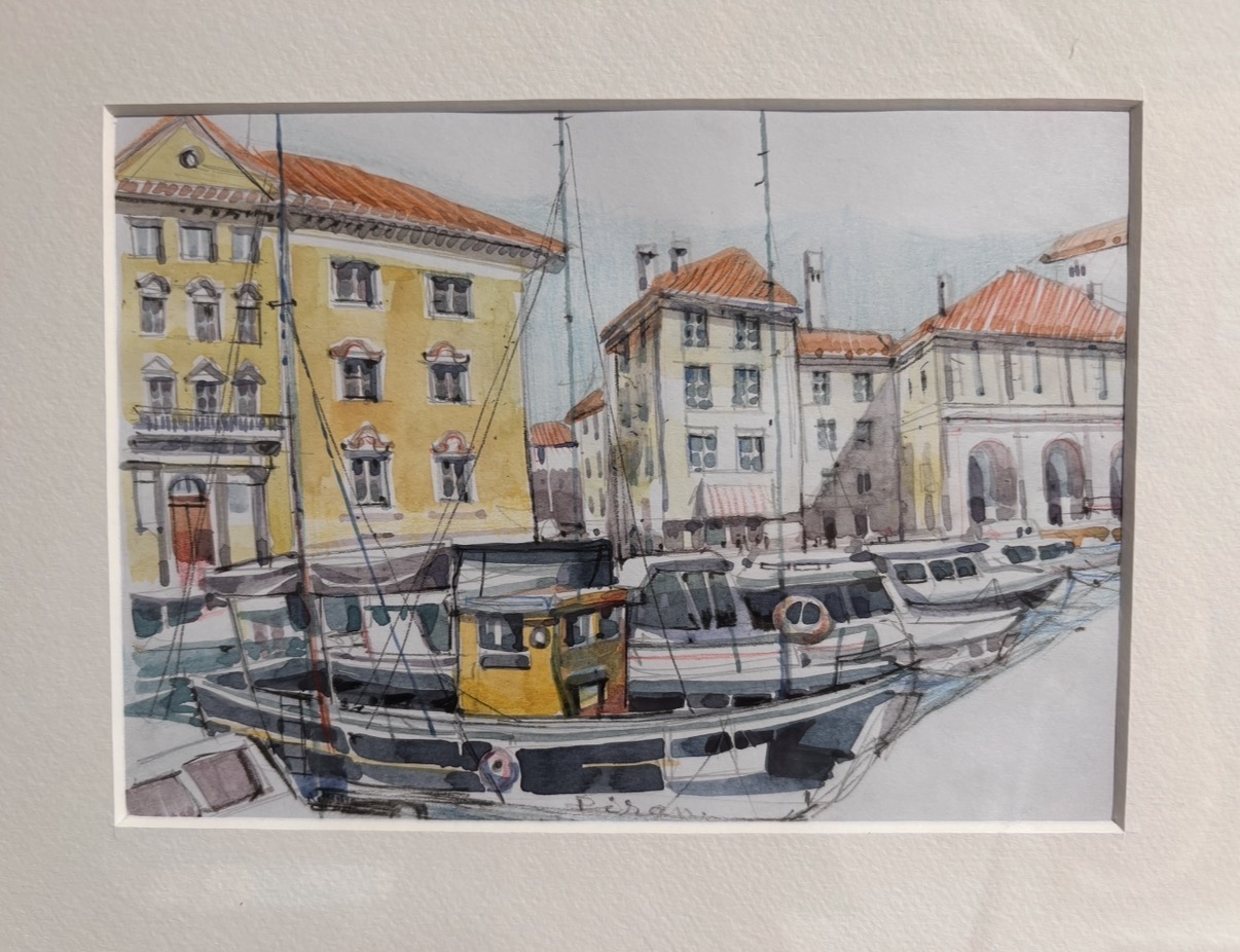 Original Watercolour XVI by Brindarica Bose