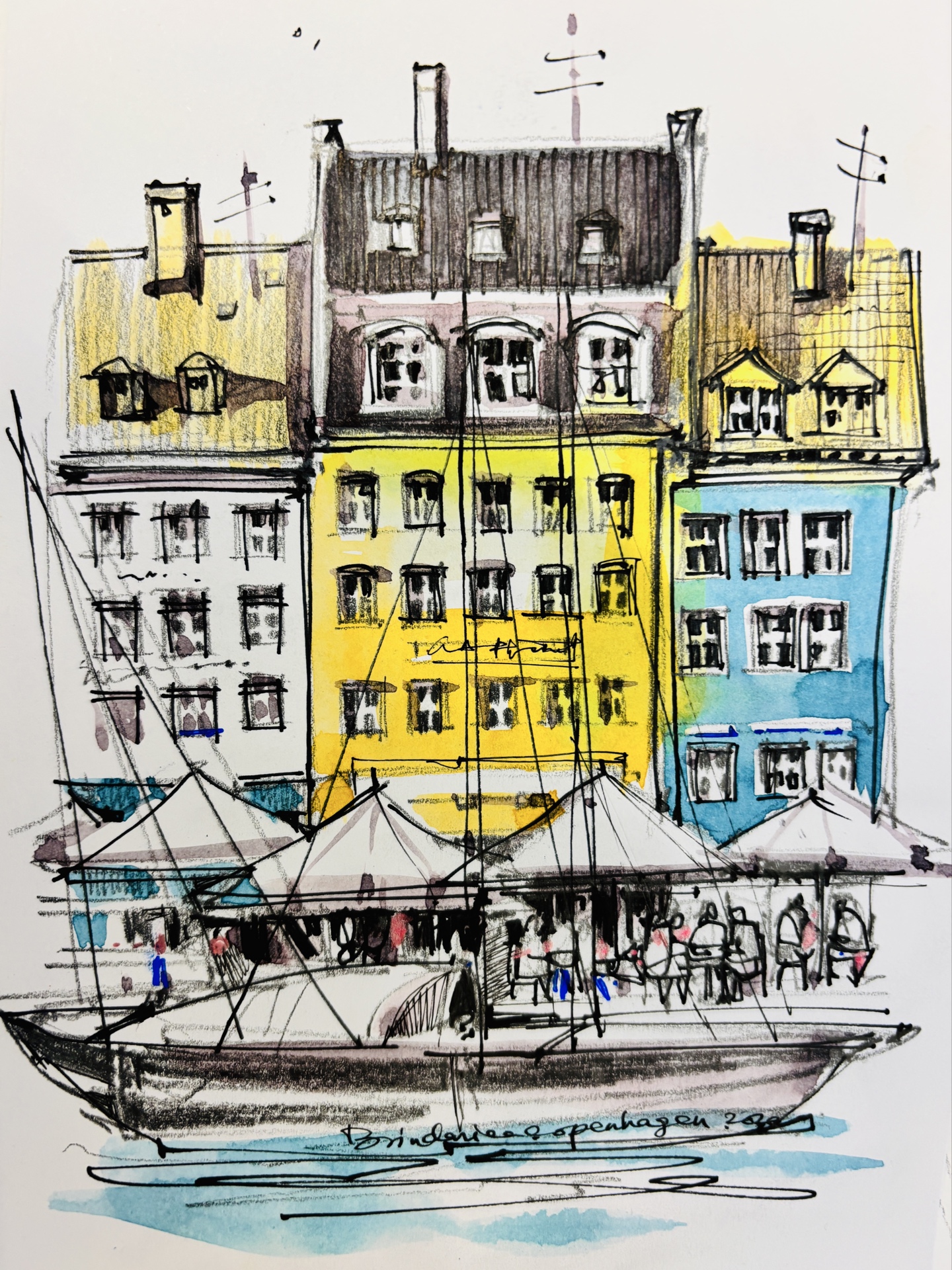 Original Watercolour VII by Brindarica Bose