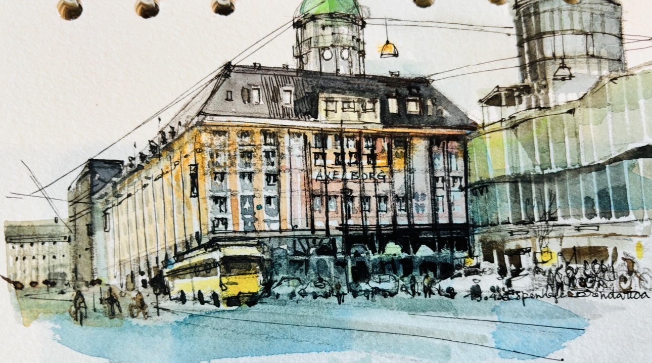 Colourful Street Scene