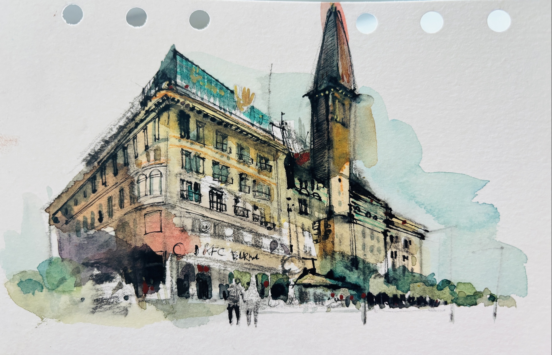 Original Watercolour III by Brindarica Bose