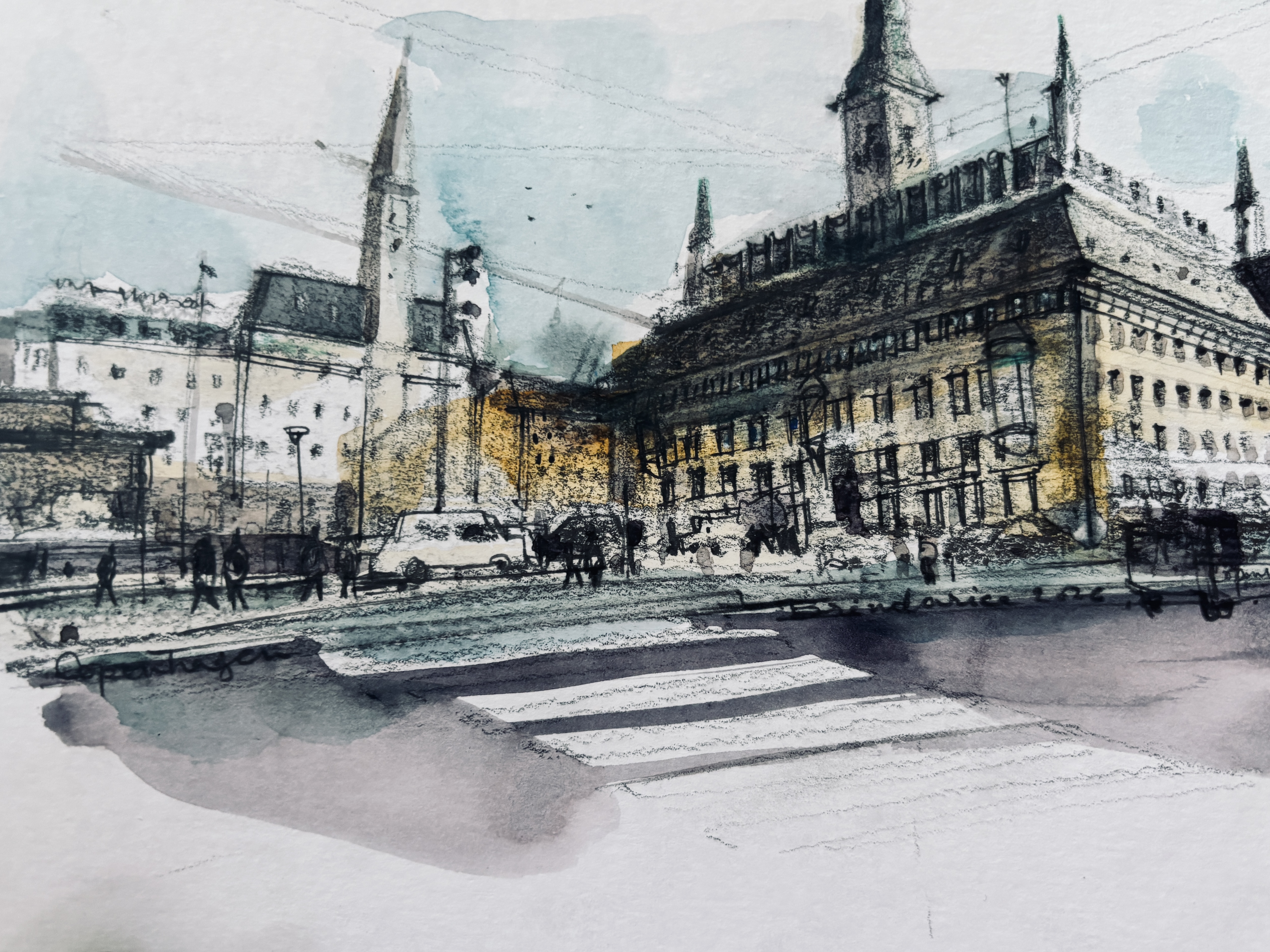 Original Watercolour IV by Brindarica Bose