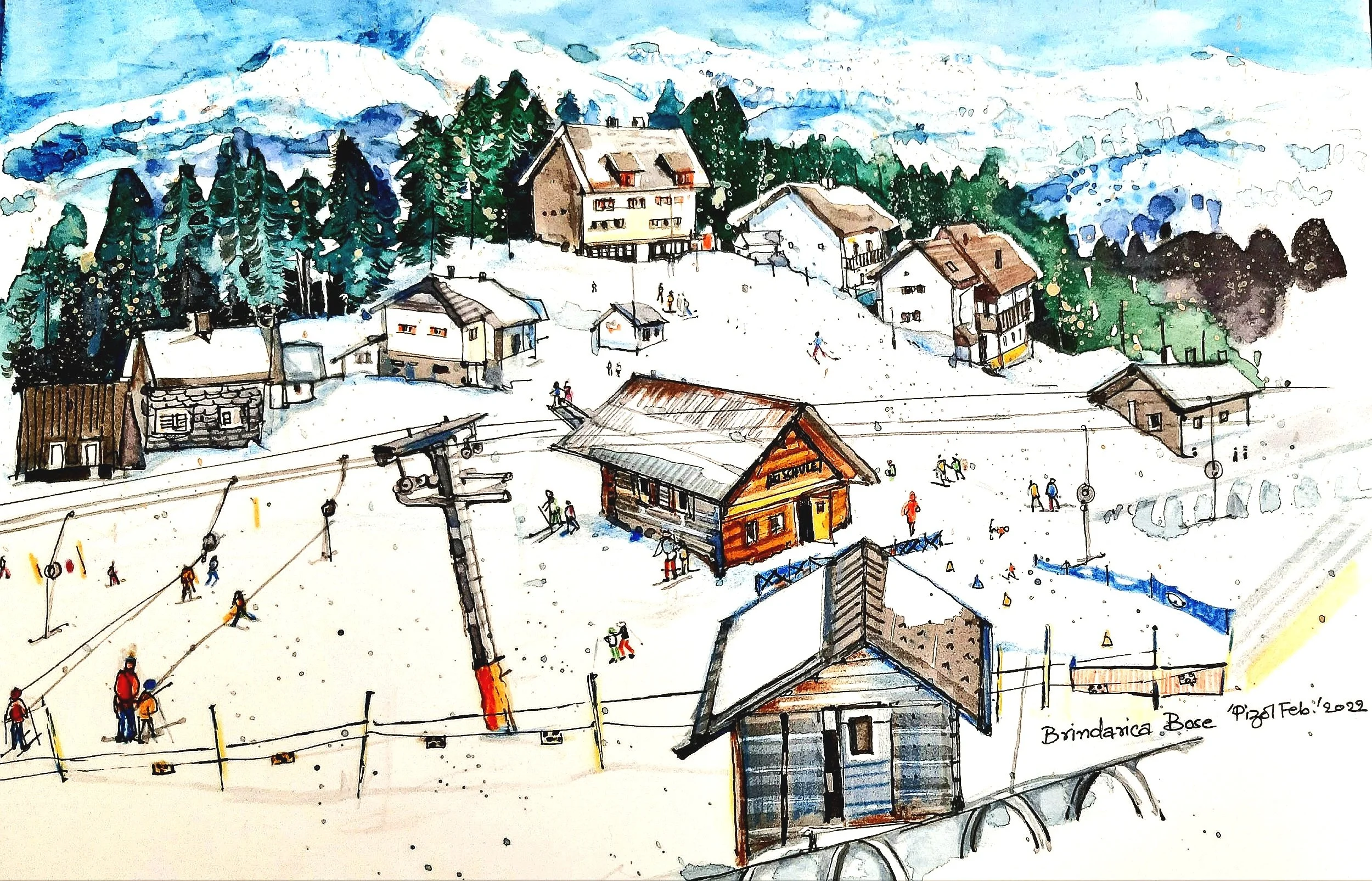 Twilight Landscape by Brindarica Bose