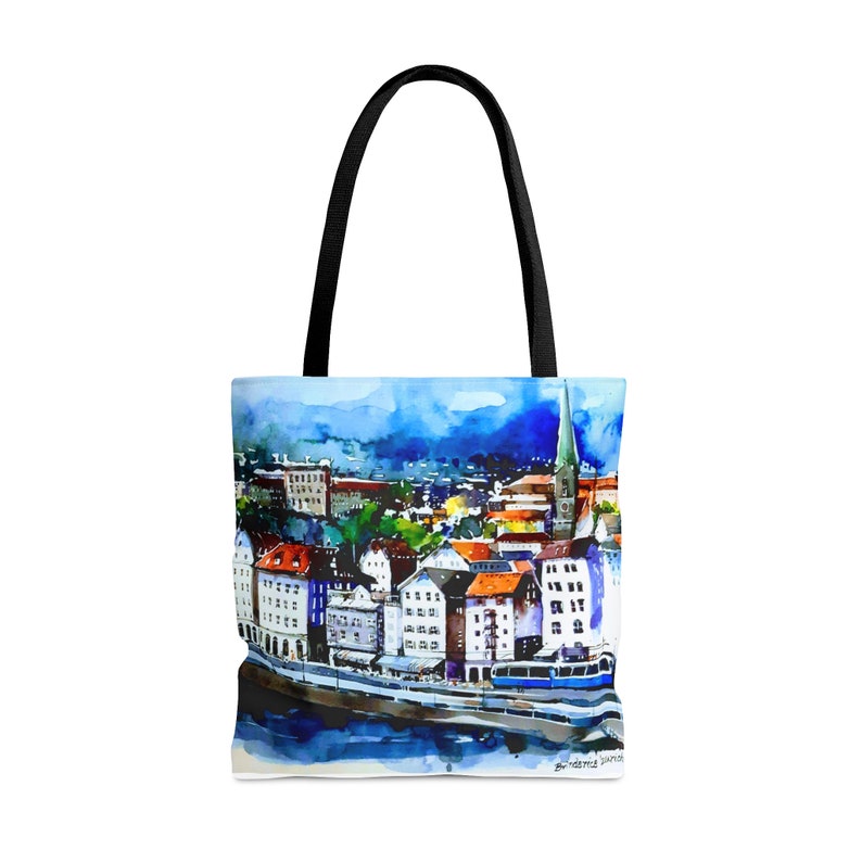 The Zurich AOP Tote Bag
