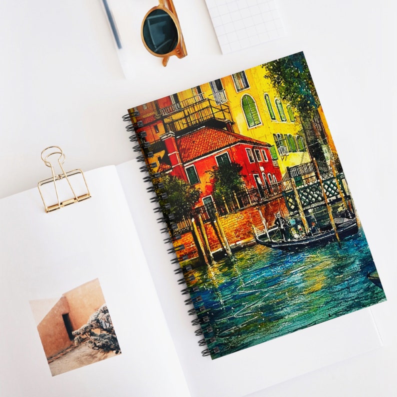 Venice Spiral Notebook - Ruled Line