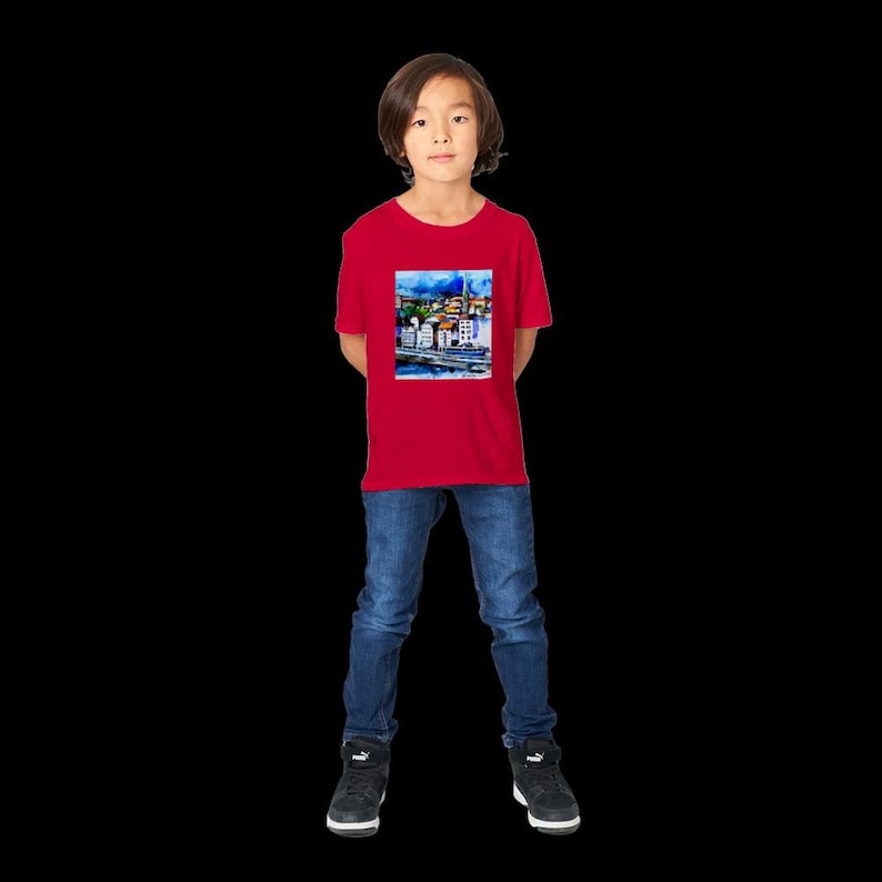 Kids garment T-shirt with artwork