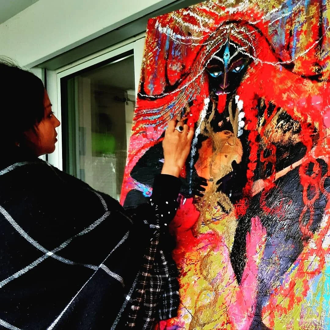 Brindarica Brinda folkart India