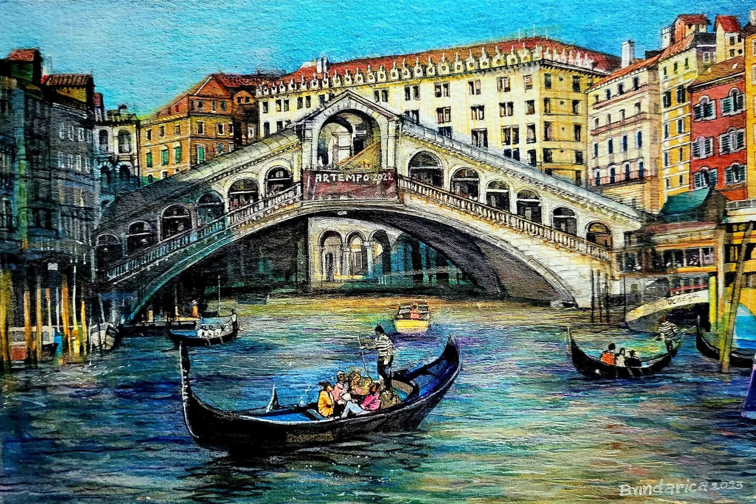 Brindarica Brinda Venice painting