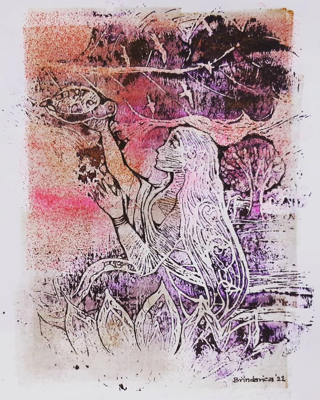 Brindarica Brinda Folkart Turiya