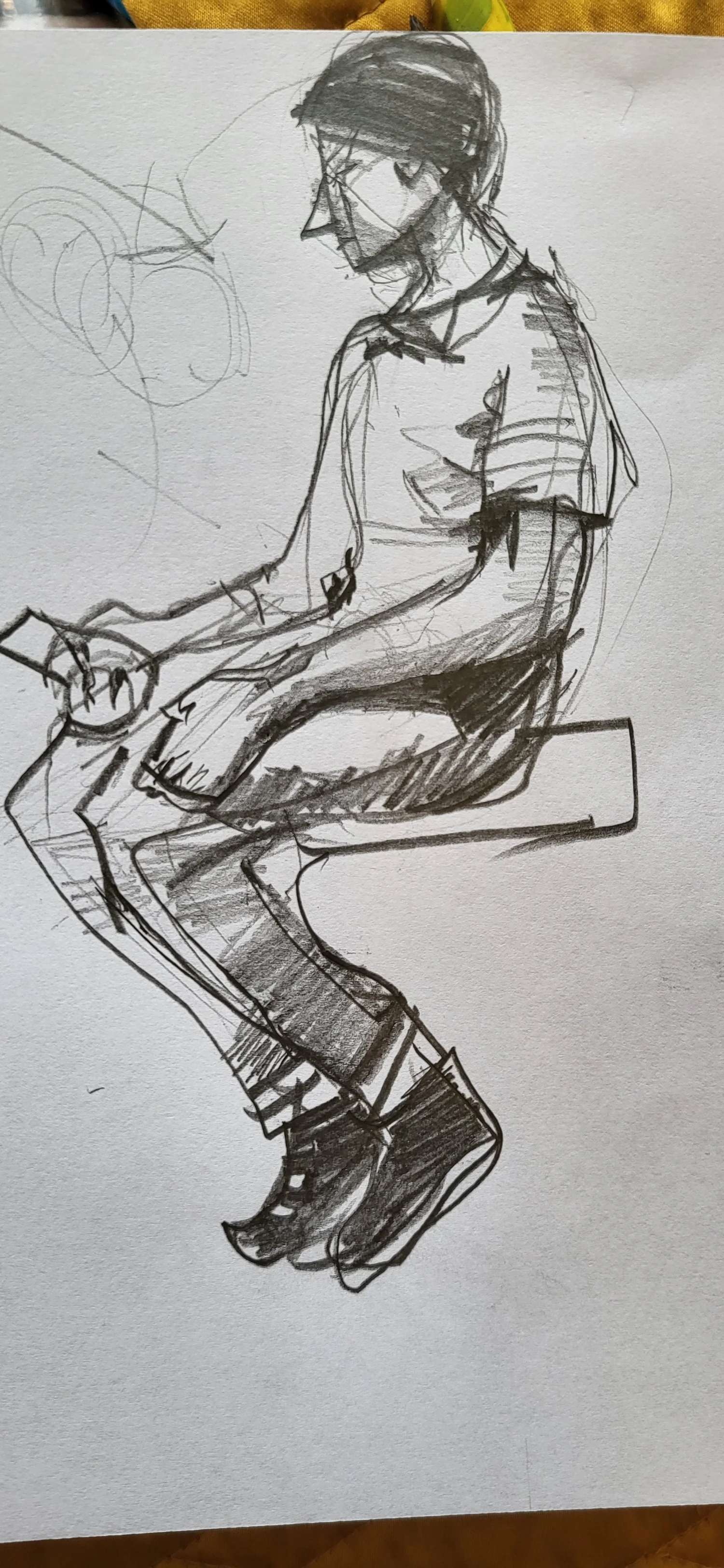 Reference photo for the baisc sketch