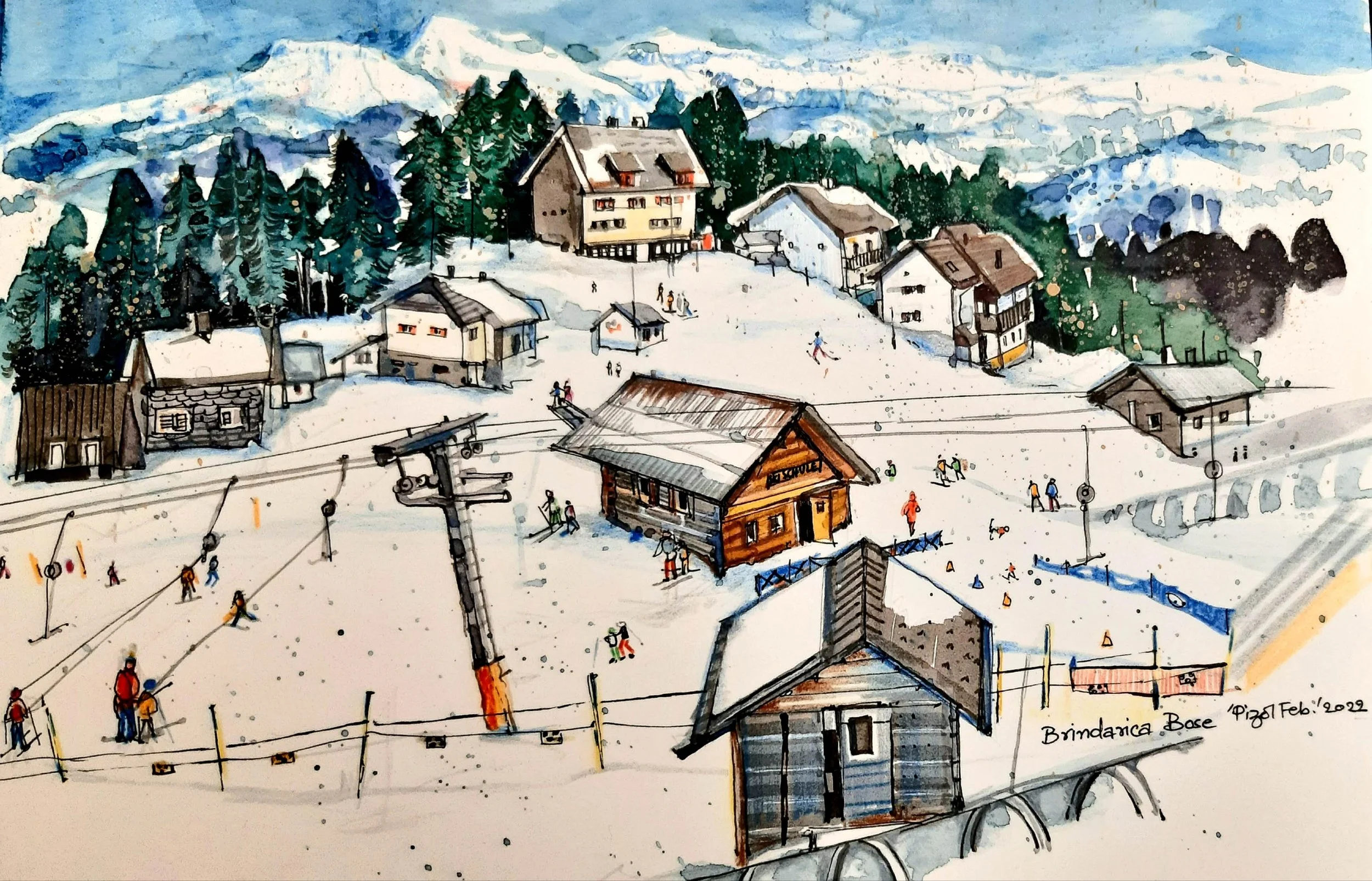 Swiss Alps Landscape